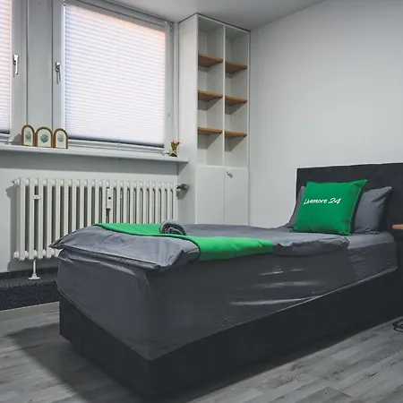 公寓 Livemore24 - 4 In Wlan - Smart-tv - 24-7 Check-in Und Kueche *